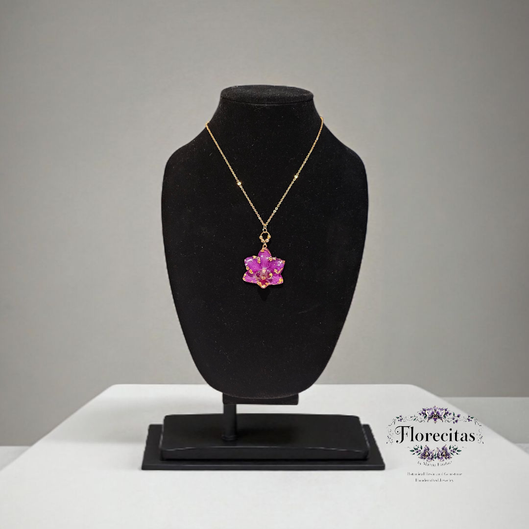 FIFI ORCHID NECKLACE