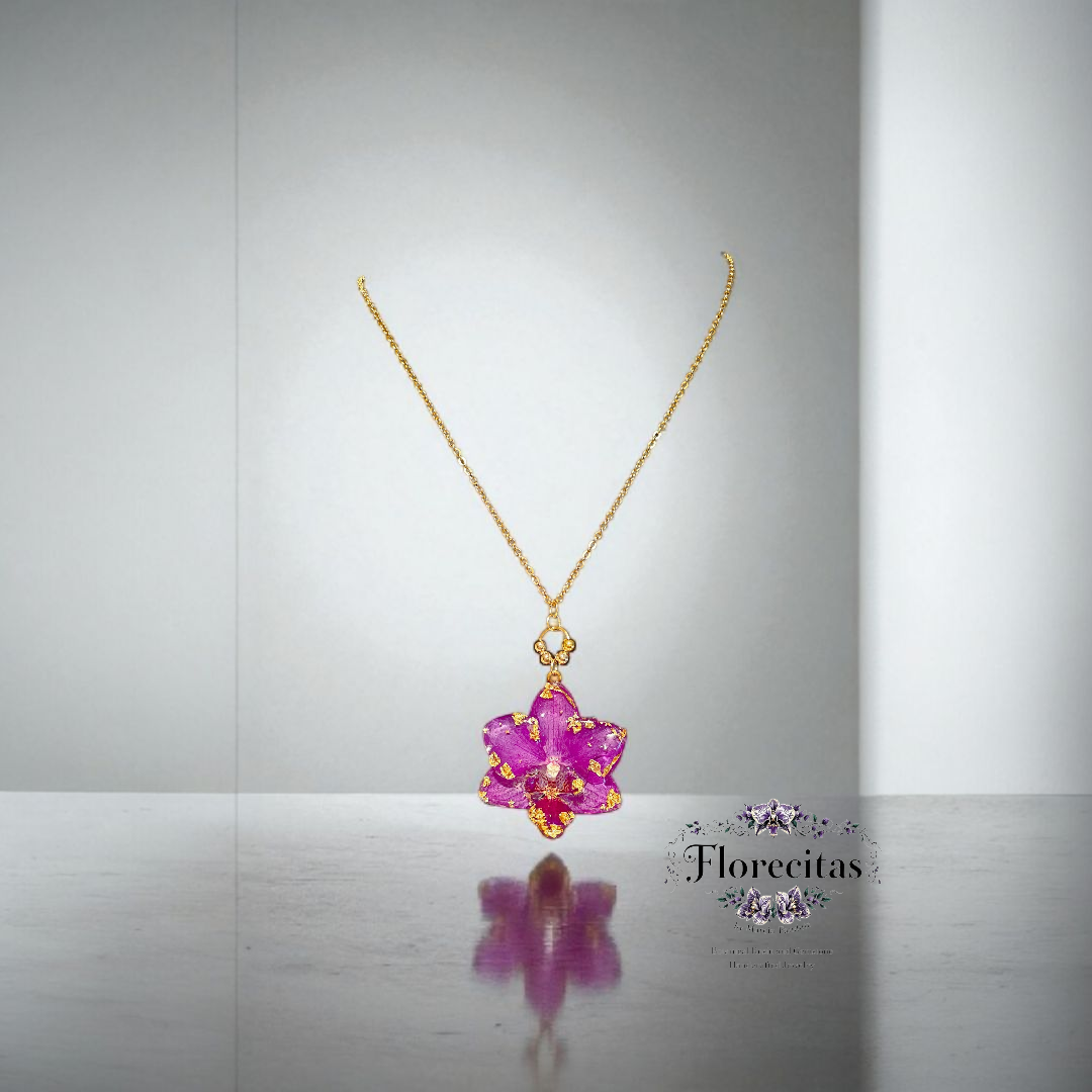 FIFI ORCHID NECKLACE