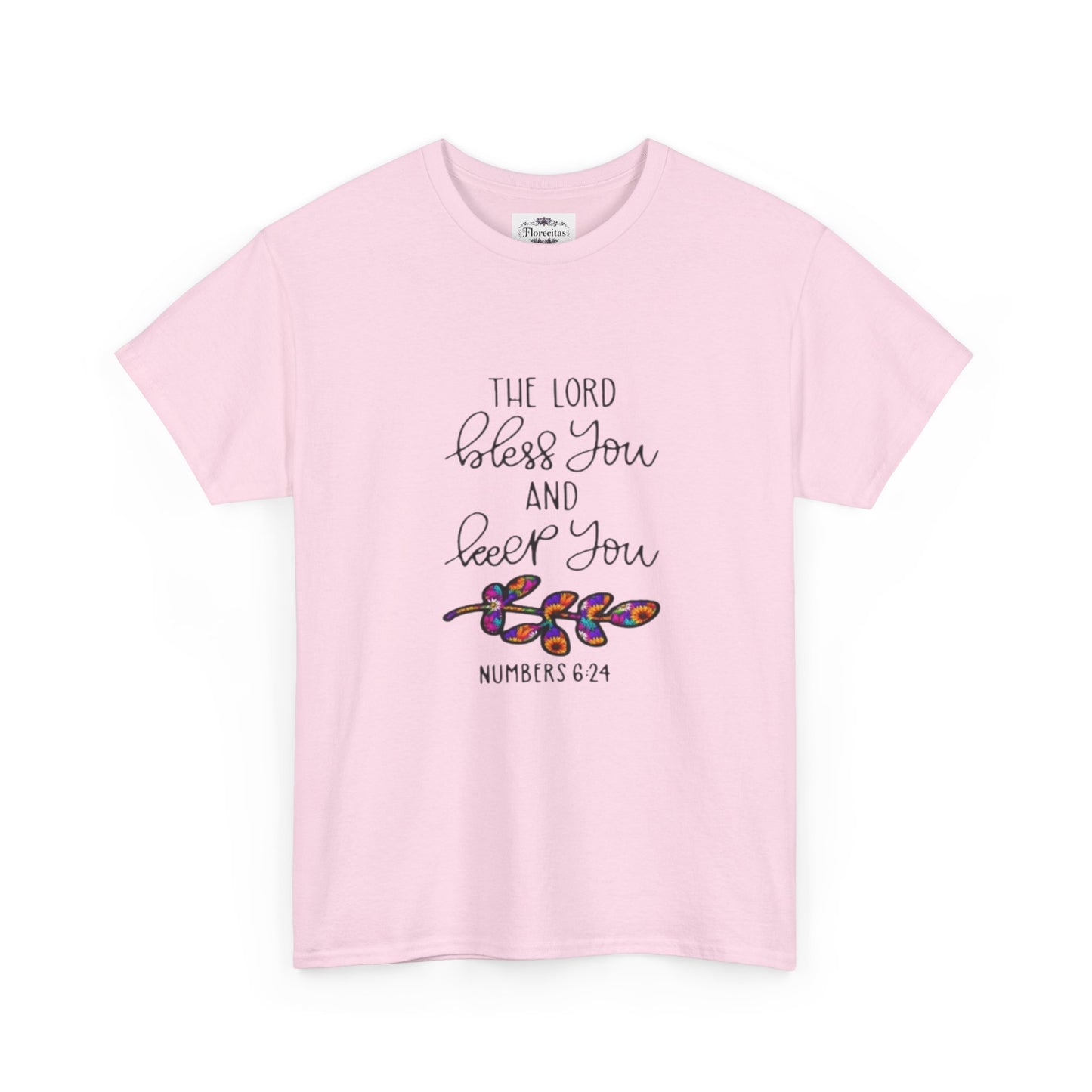 Rooted in Christ T‑Shirt — "The Lord Bless You and Keep You" Bible Verse Tee