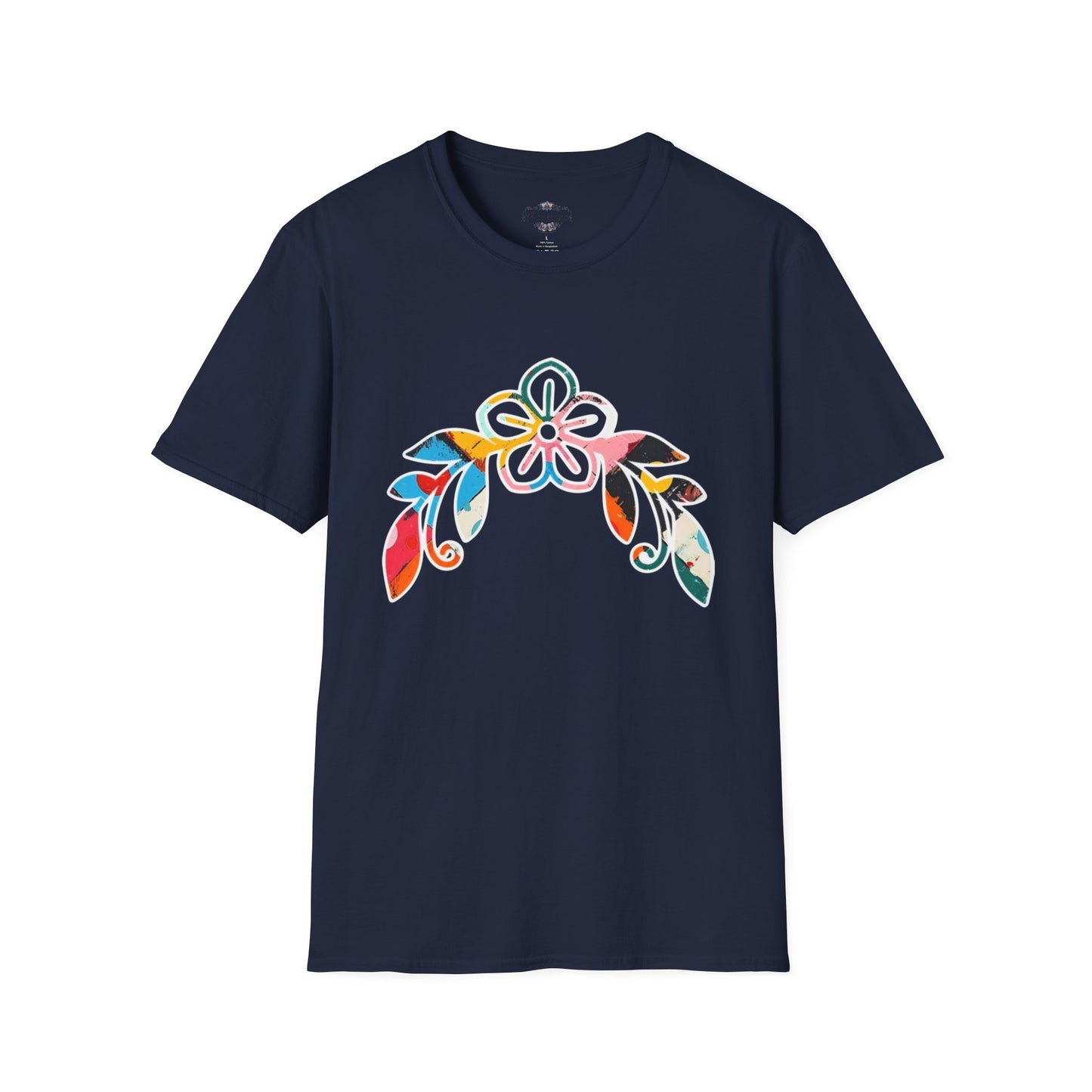 Rooted in Christ Floral Tee — Tropical Watercolor Flower T‑Shirt