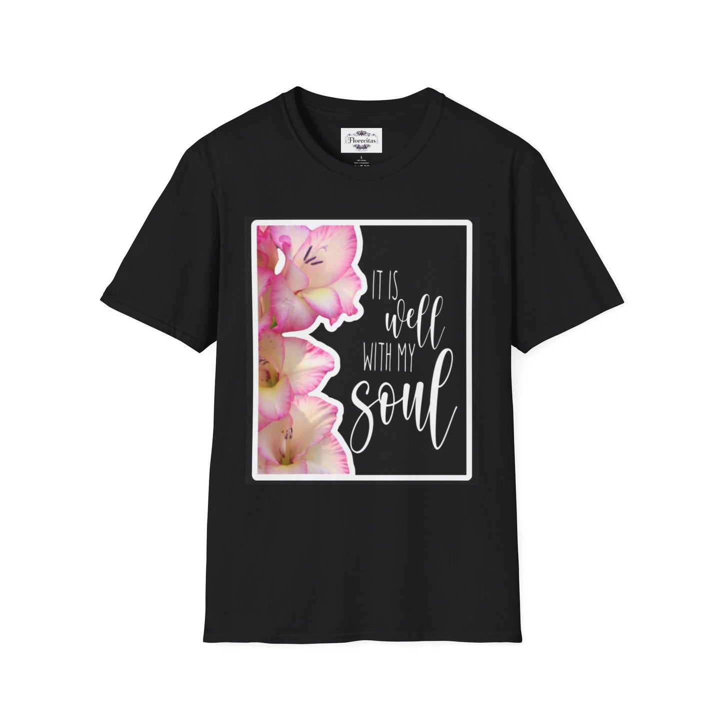 "It Is Well With My Soul" T-Shirt — Inspirational Christian Faith Tee