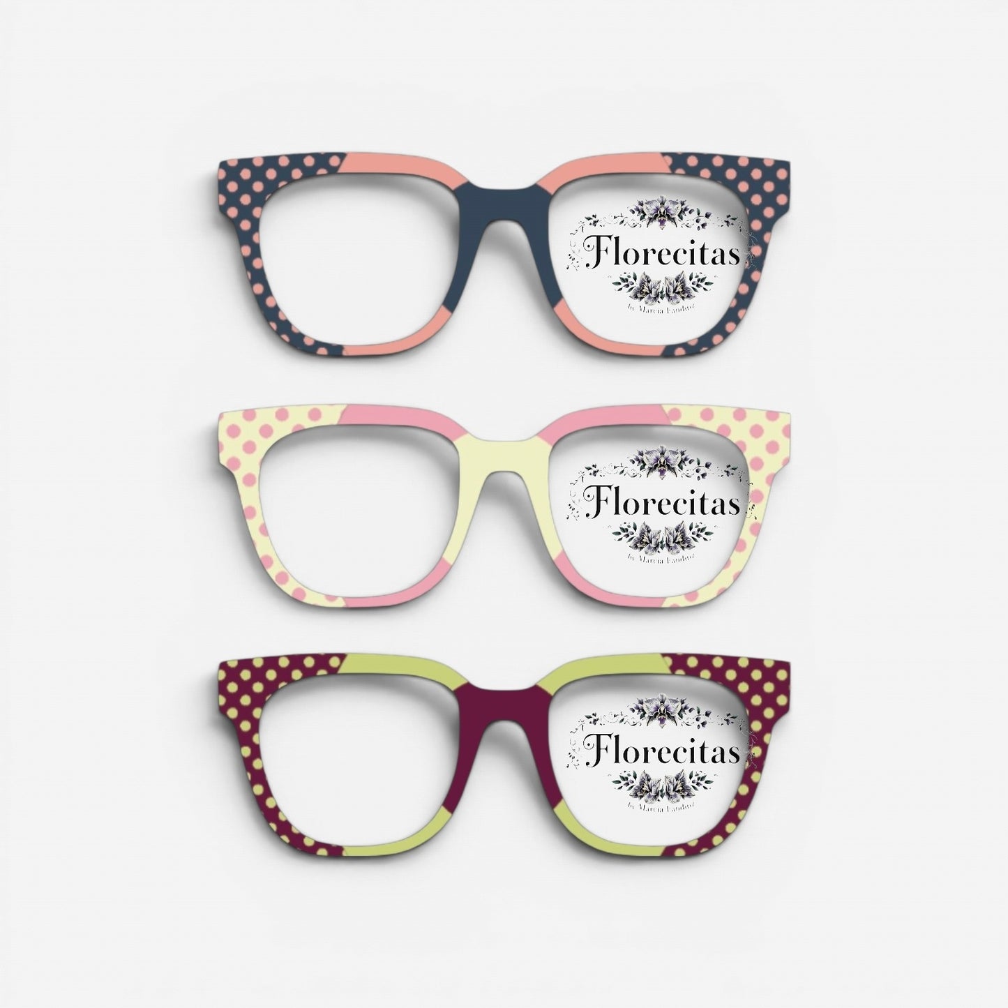 POLKA DOTS DESIGNS BUNDLE VI: 3 OPTIONS