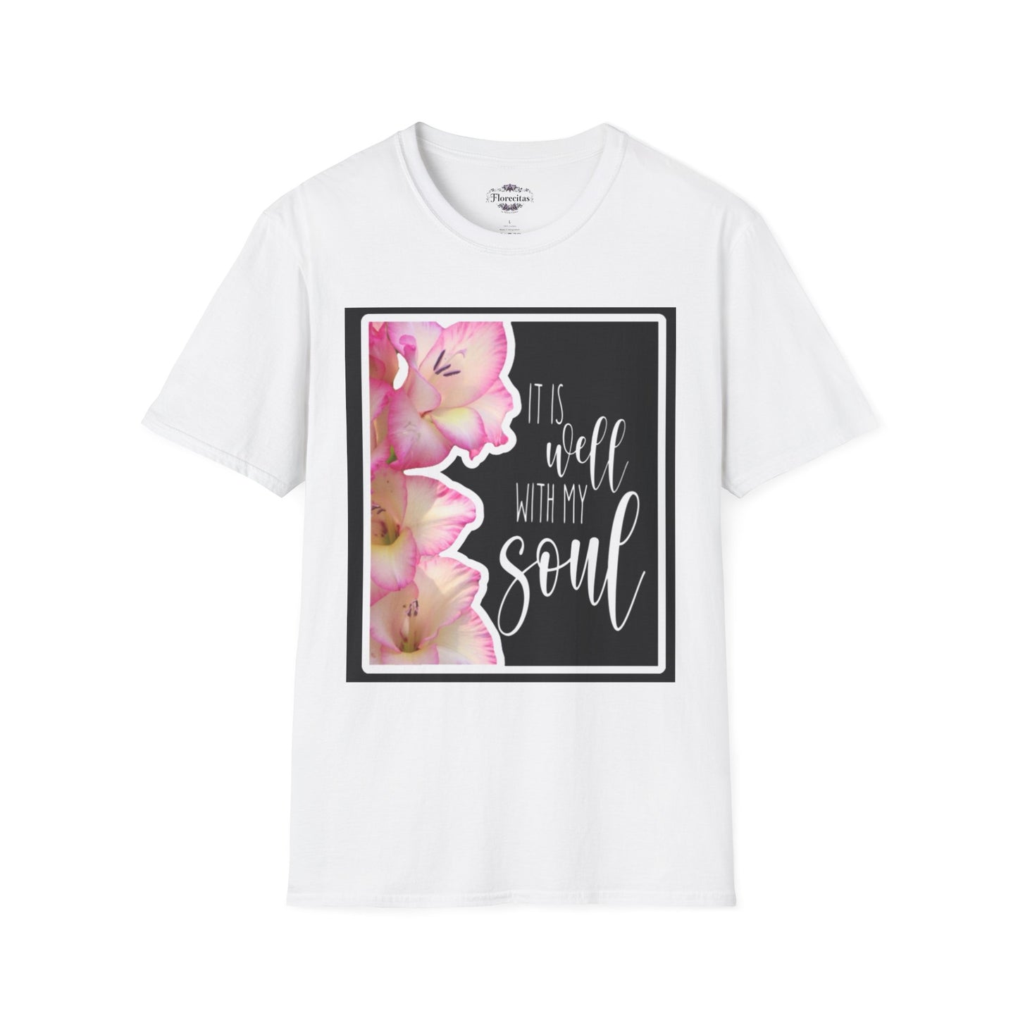 "It Is Well With My Soul" T-Shirt — Inspirational Christian Faith Tee