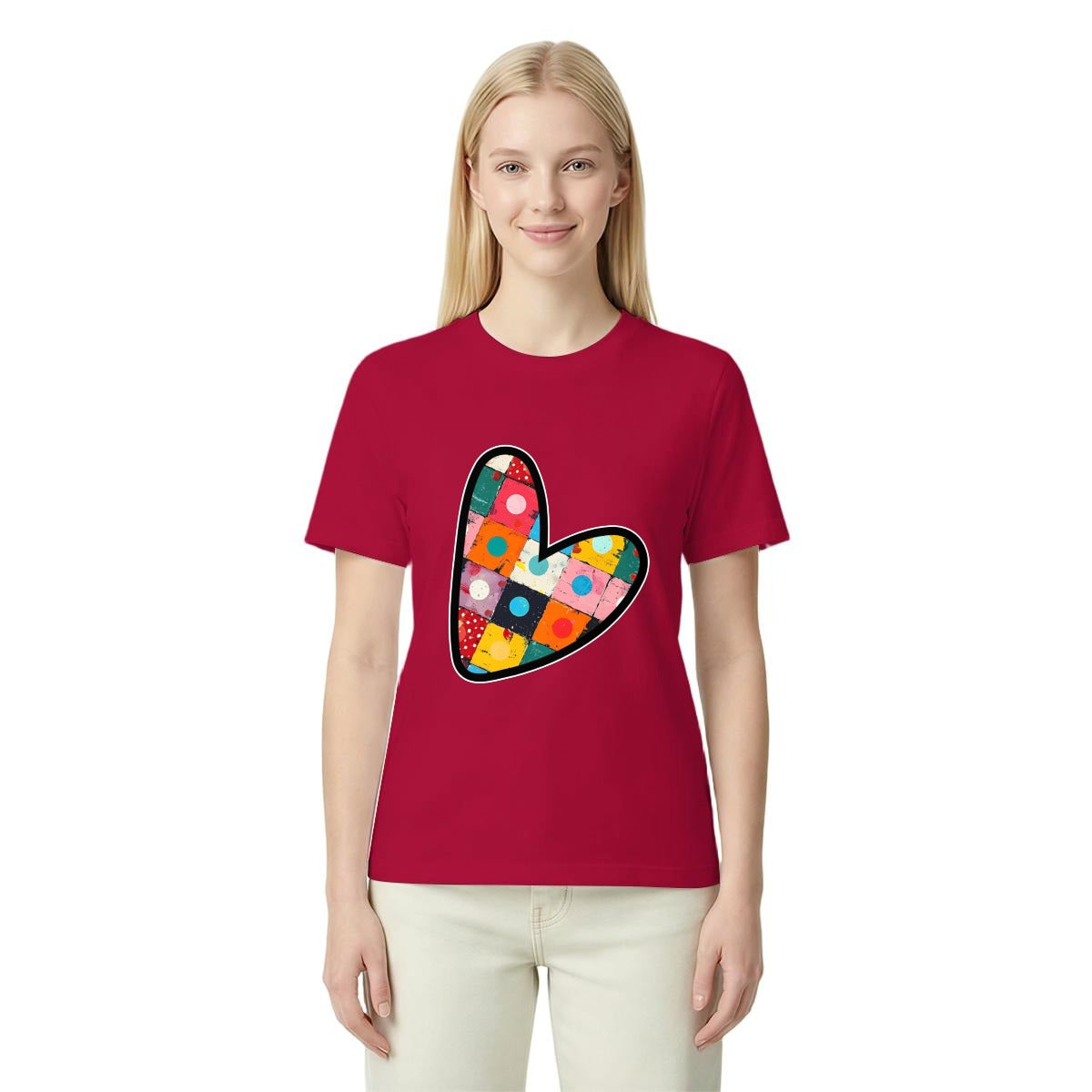 Women's T-Shirt Printed in USA|Comfort Colors C1717 Double DTG