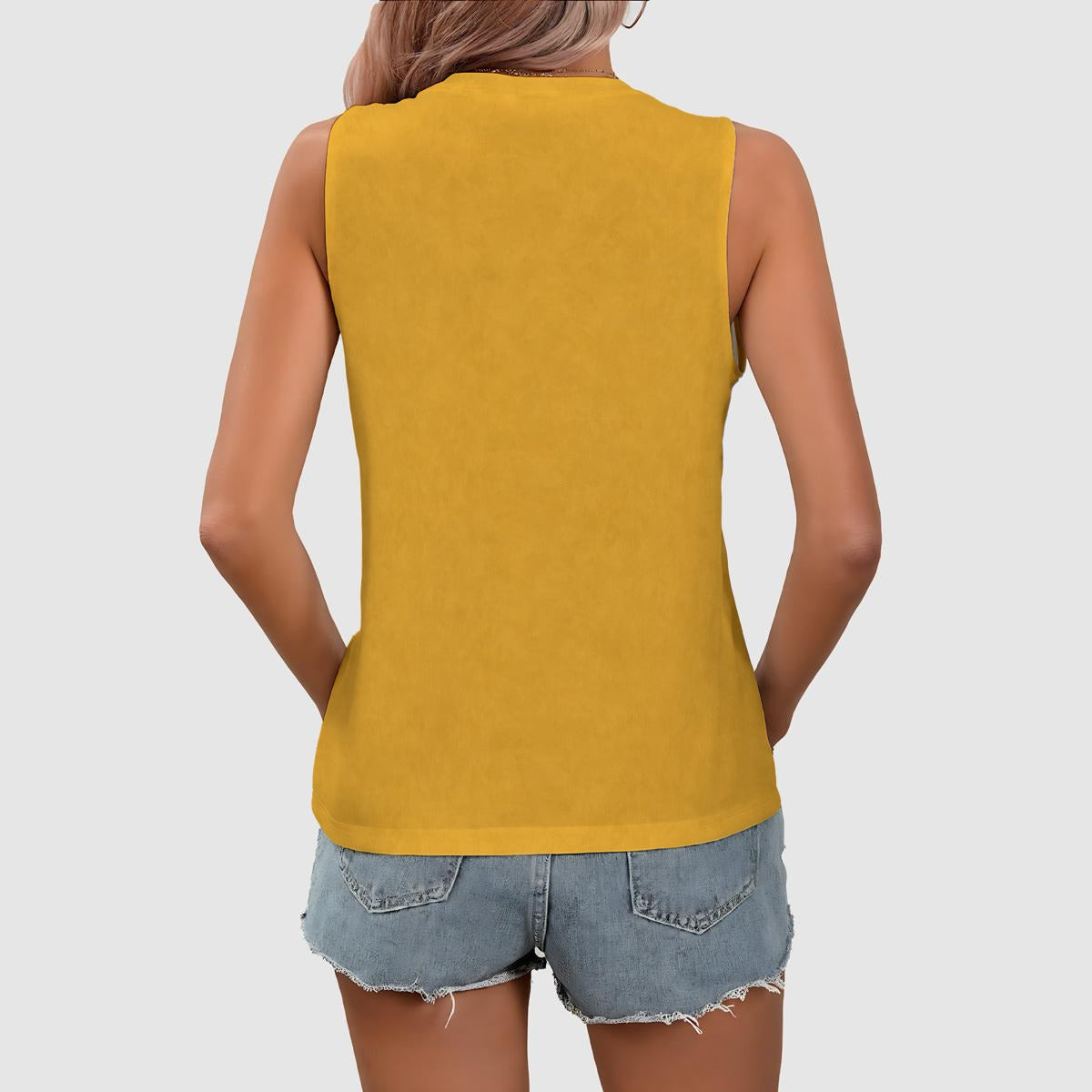 All-Over Print Women's Sleeveless V-Neck Tank Top