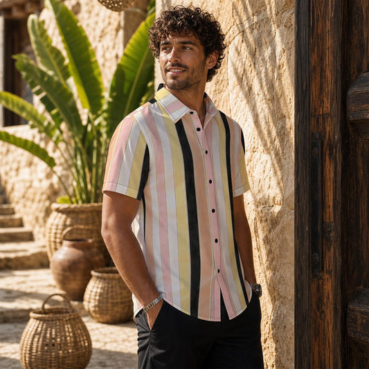 All-Over Print Men's Shirt