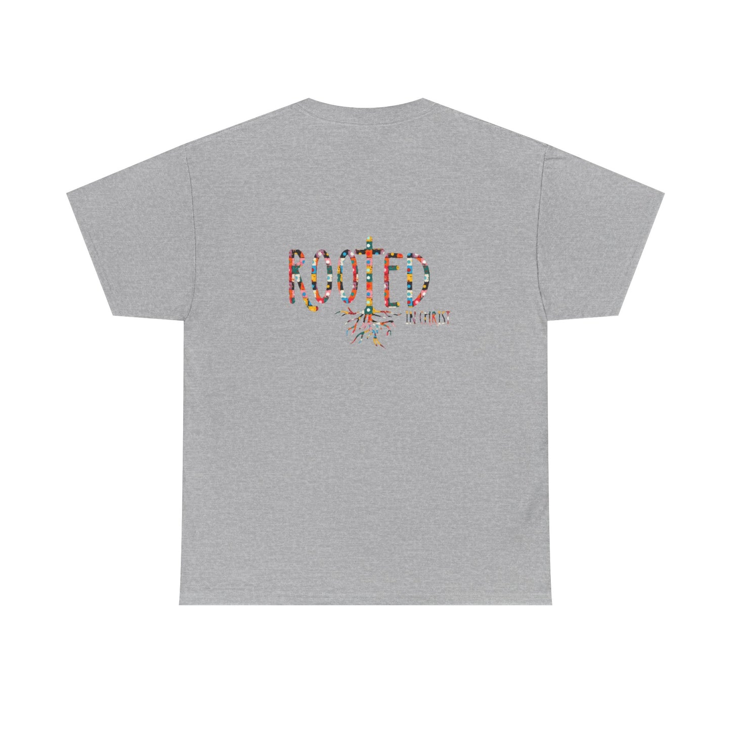Rooted in Christ T‑Shirt — "The Lord Bless You and Keep You" Bible Verse Tee