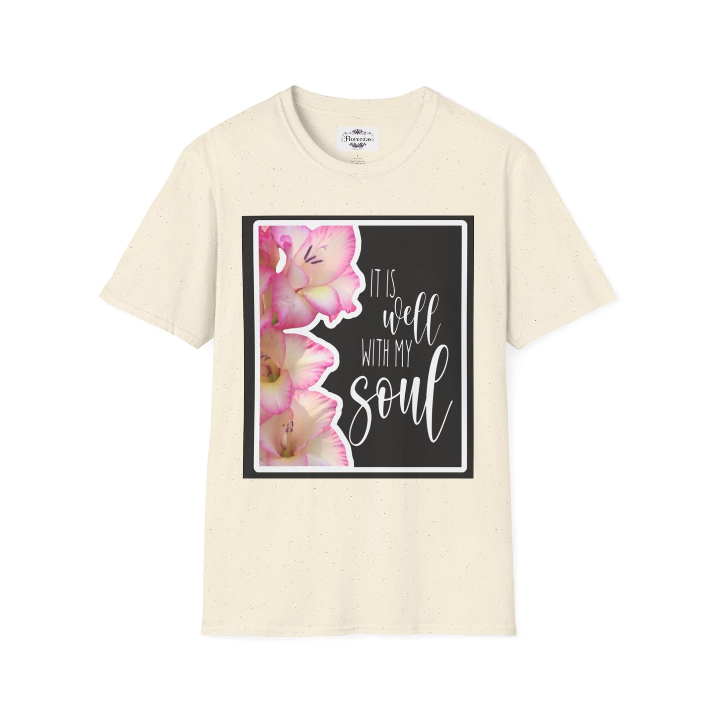 "It Is Well With My Soul" T-Shirt — Inspirational Christian Faith Tee
