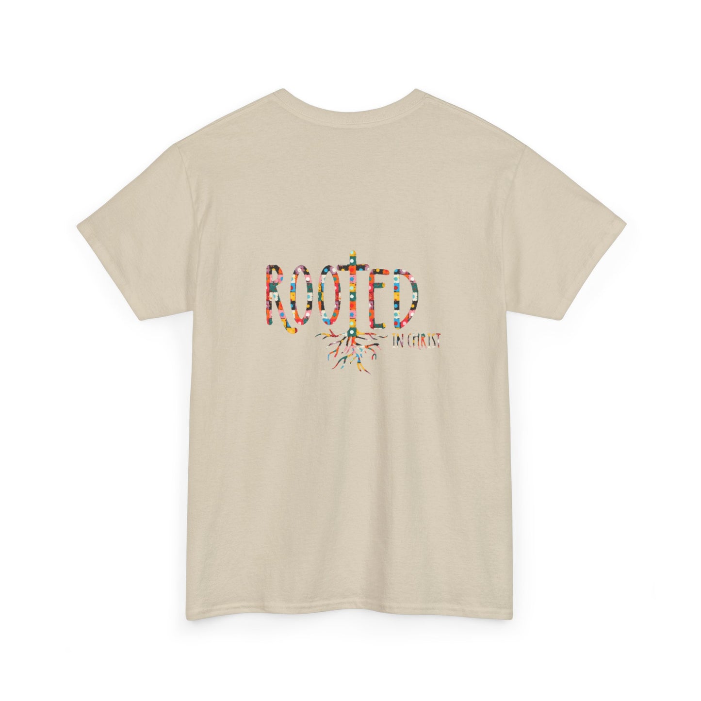 Rooted in Christ T‑Shirt — "The Lord Bless You and Keep You" Bible Verse Tee