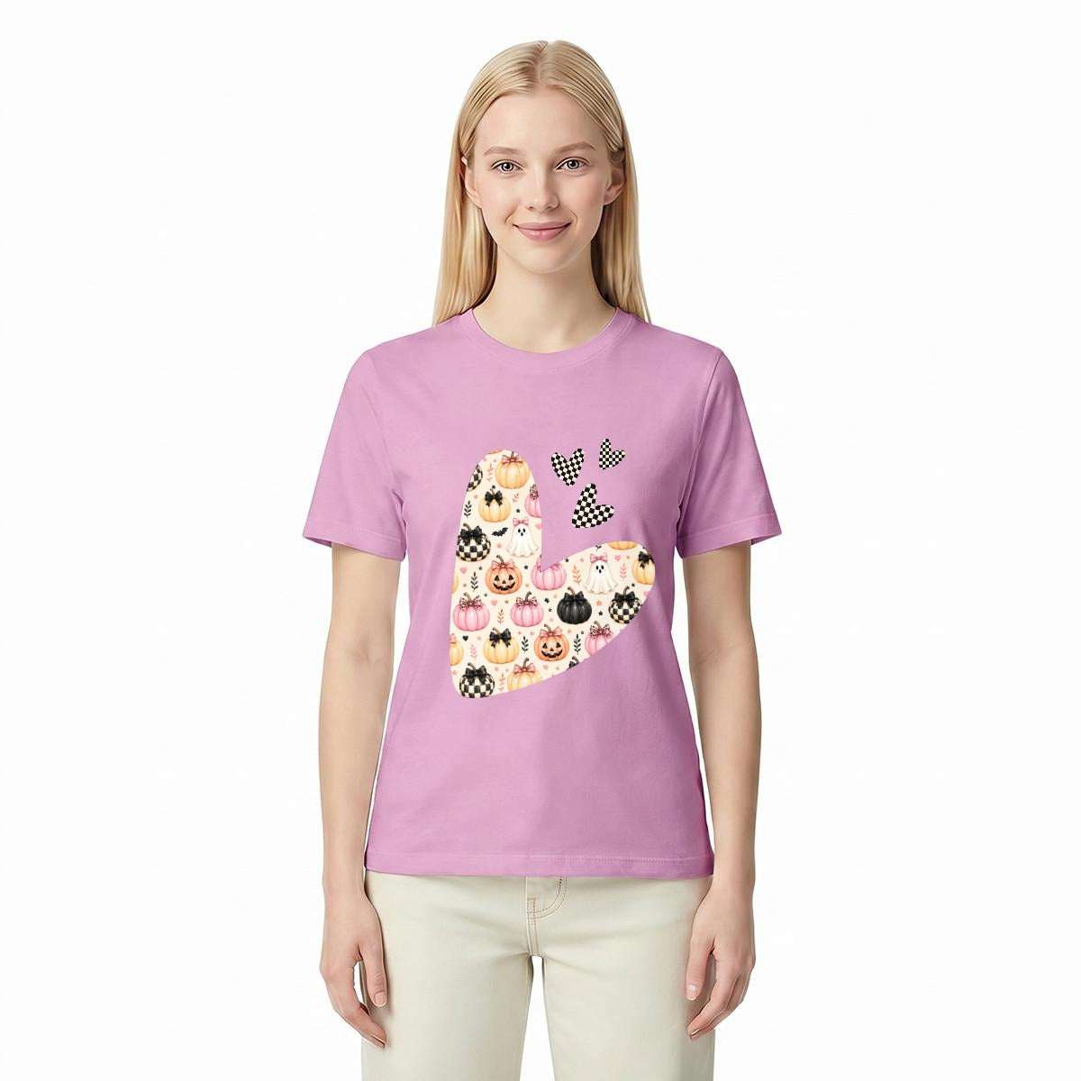 Women's T-Shirt Printed in USA|Comfort Colors C1717 Double DTG