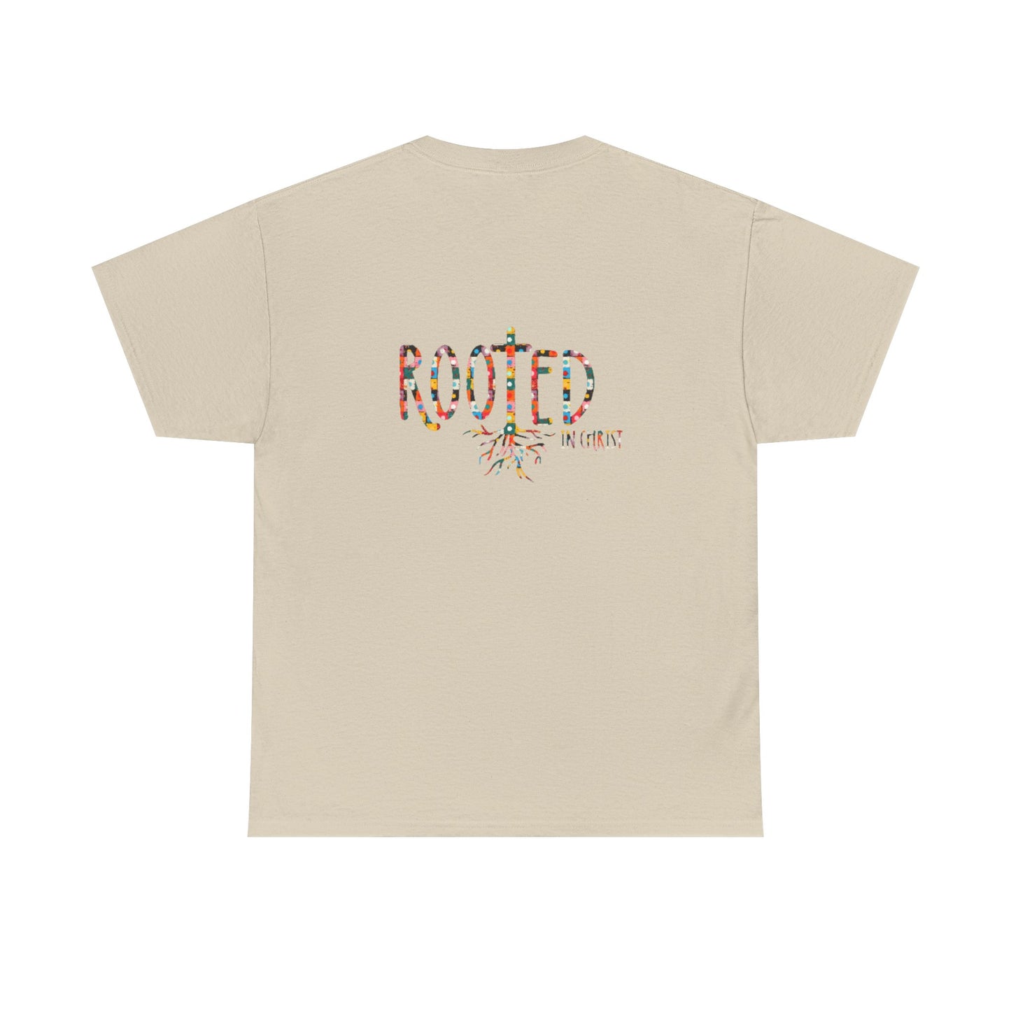 Rooted in Christ T‑Shirt — "The Lord Bless You and Keep You" Bible Verse Tee