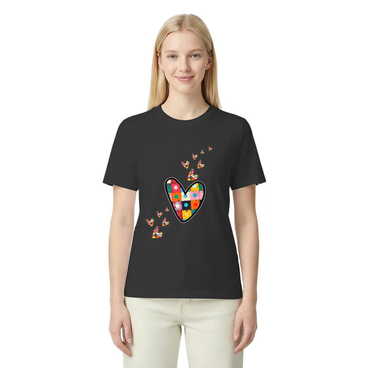 Women's T-Shirt Printed in USA|Comfort Colors C1717 Double DTG