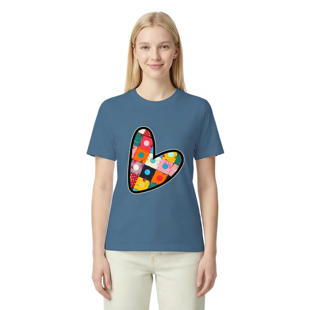 Women's T-Shirt Printed in USA|Comfort Colors C1717 Double DTG