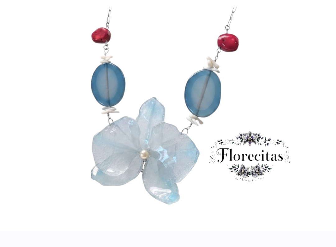 DOMINICANA ORCHID NECKLACE