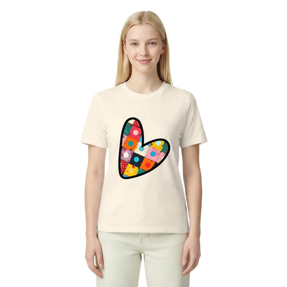 Women's T-Shirt Printed in USA|Comfort Colors C1717 Double DTG
