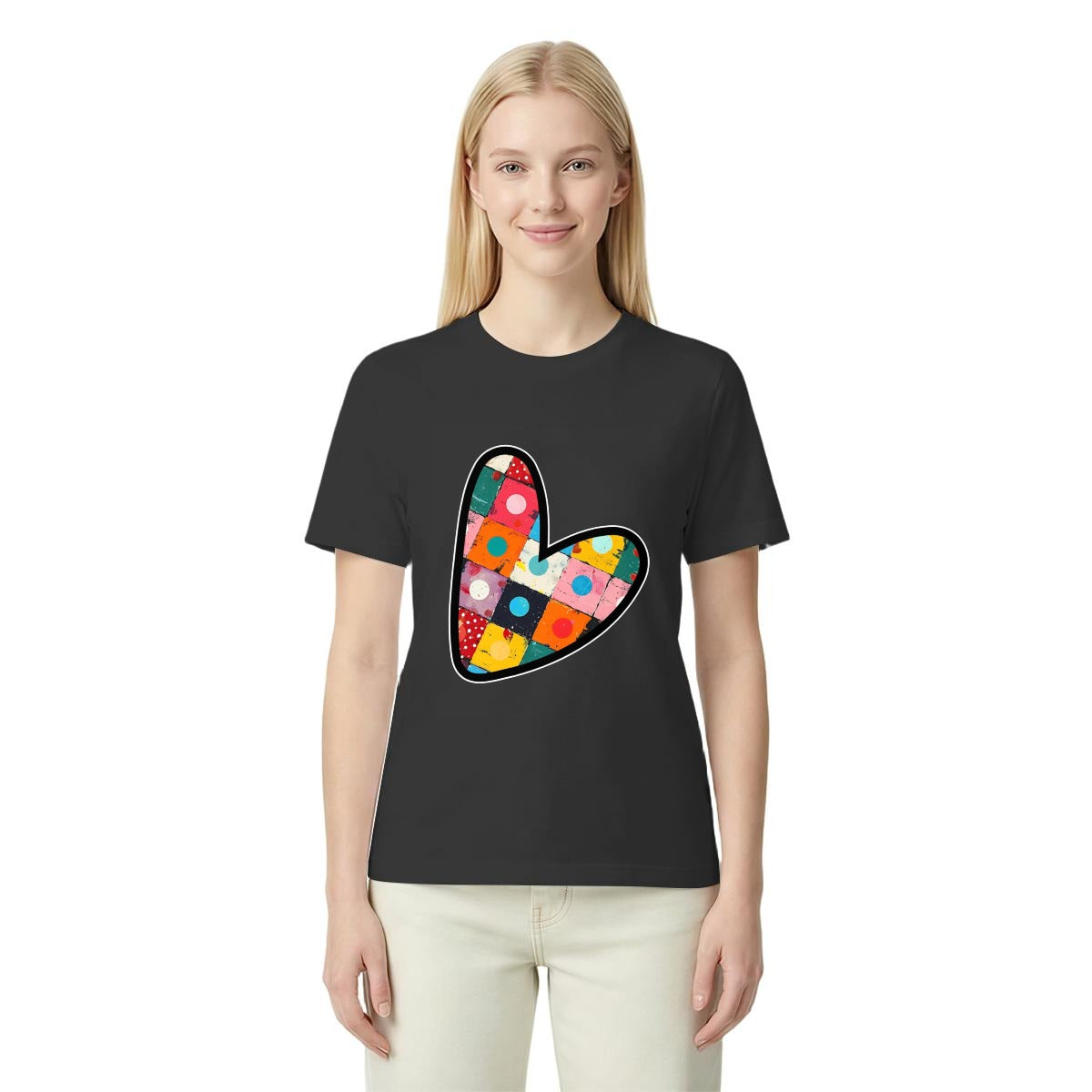 Women's T-Shirt Printed in USA|Comfort Colors C1717 Double DTG