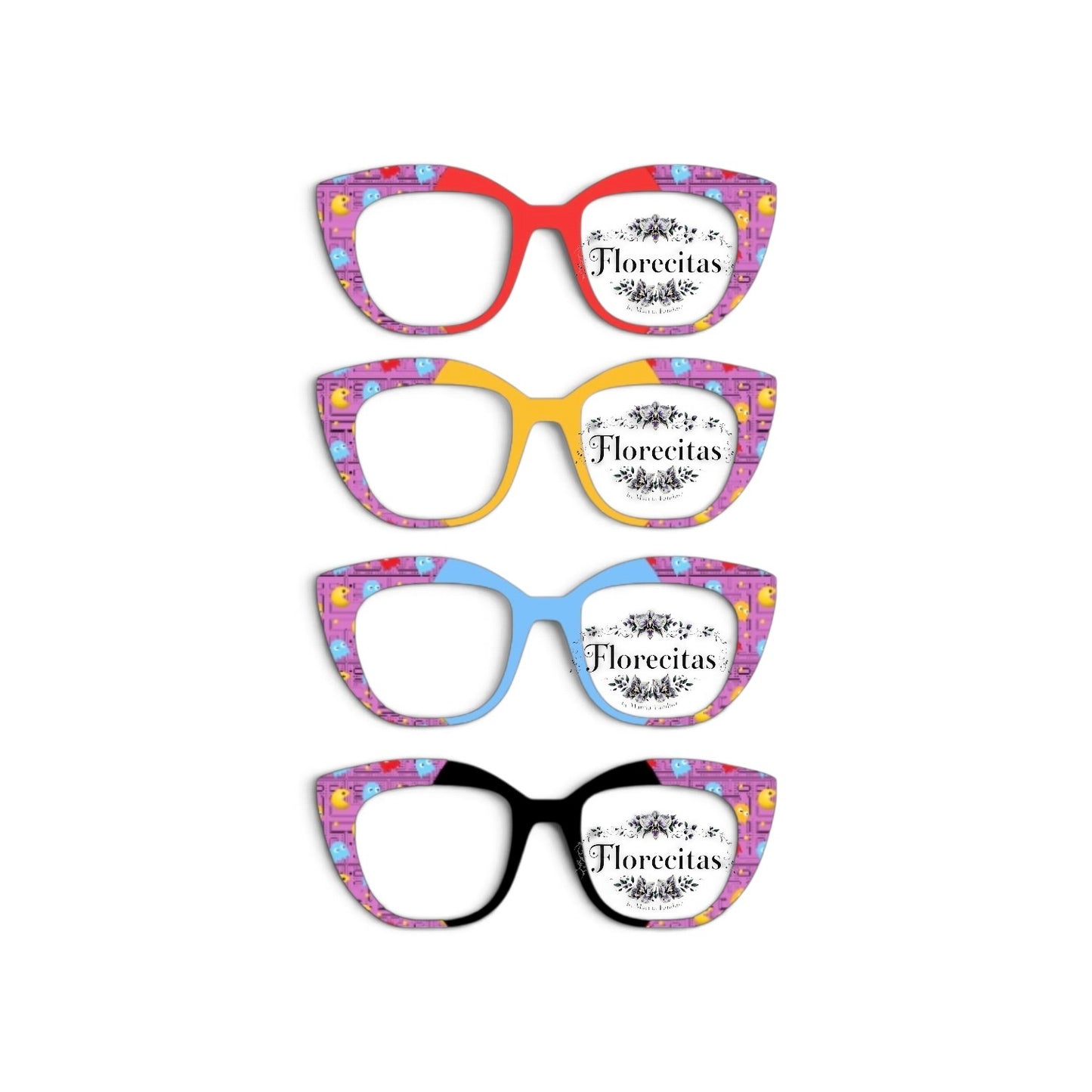 VINTAGE PINK PACMAN TOPPER DESIGNS
