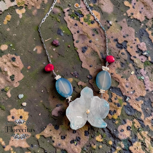 LIBERTAD ORCHID NECKLACE