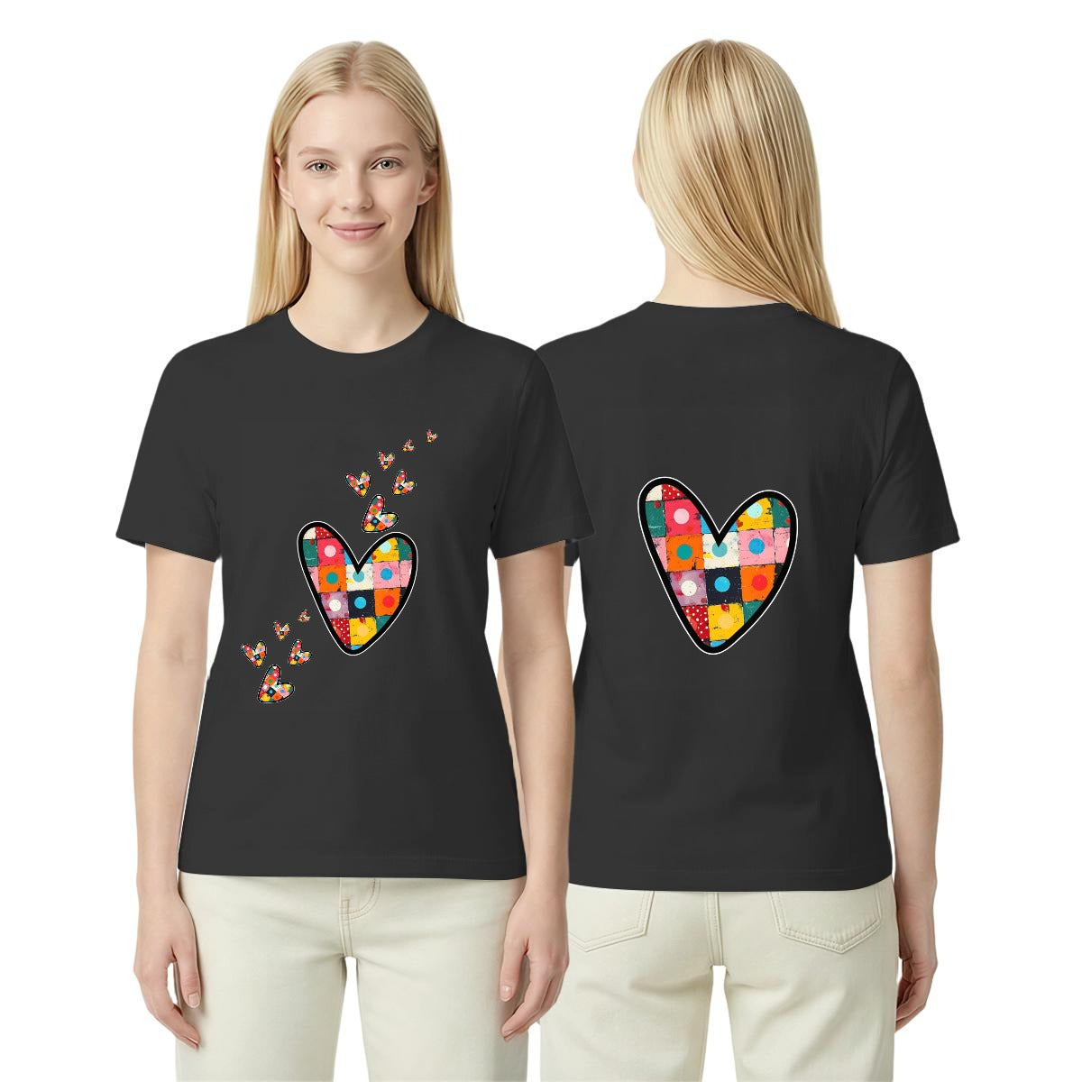 Women's T-Shirt Printed in USA|Comfort Colors C1717 Double DTG