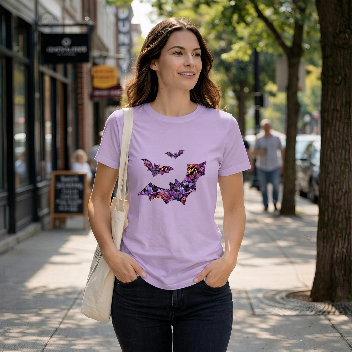 Women's T-Shirt Printed in USA|Comfort Colors C1717 Double DTG